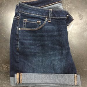 Dark Wash Shorts